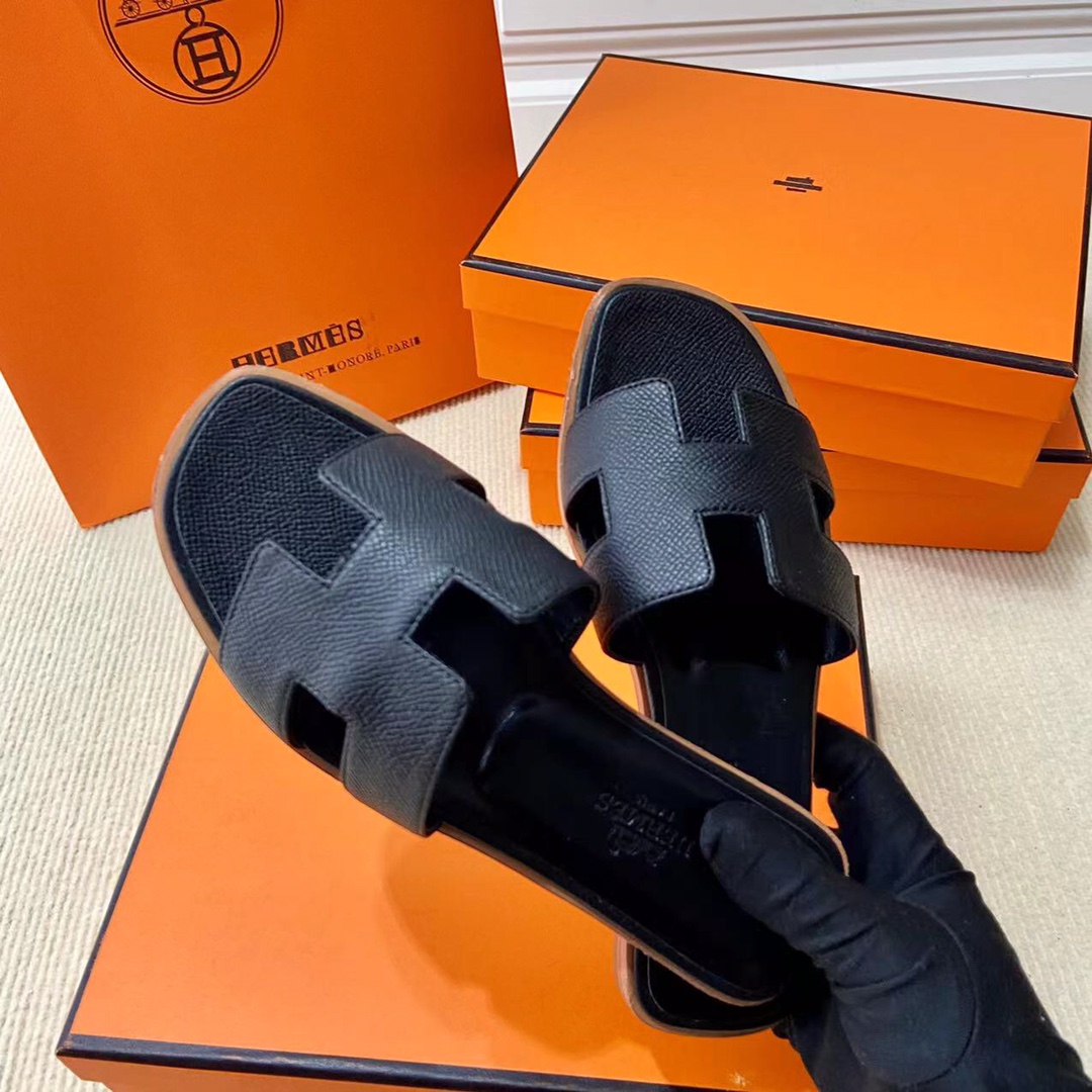 에르메스 올수공 오란 슬리퍼 샌들 앱송 68